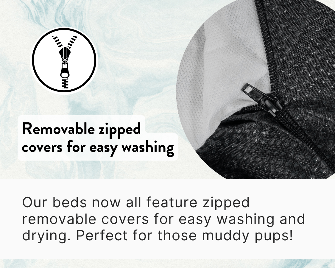 THE HIGHCLERE | LUXURY MEMORY FOAM BOLSTER DOG BED